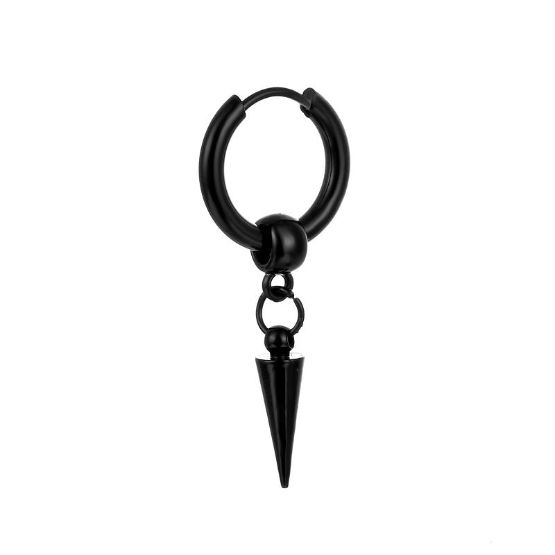 Aretes De Acero Inoxidable Con Acabado Curvo al por mayor